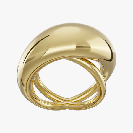 18K Gold Fractal Ring Code 30964